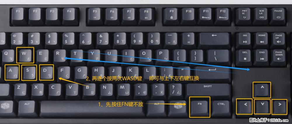 键盘，怎样把wasd键与上下左右方向键互换？ - 生活百科 - 佛山生活社区 - 佛山28生活网 fs.28life.net